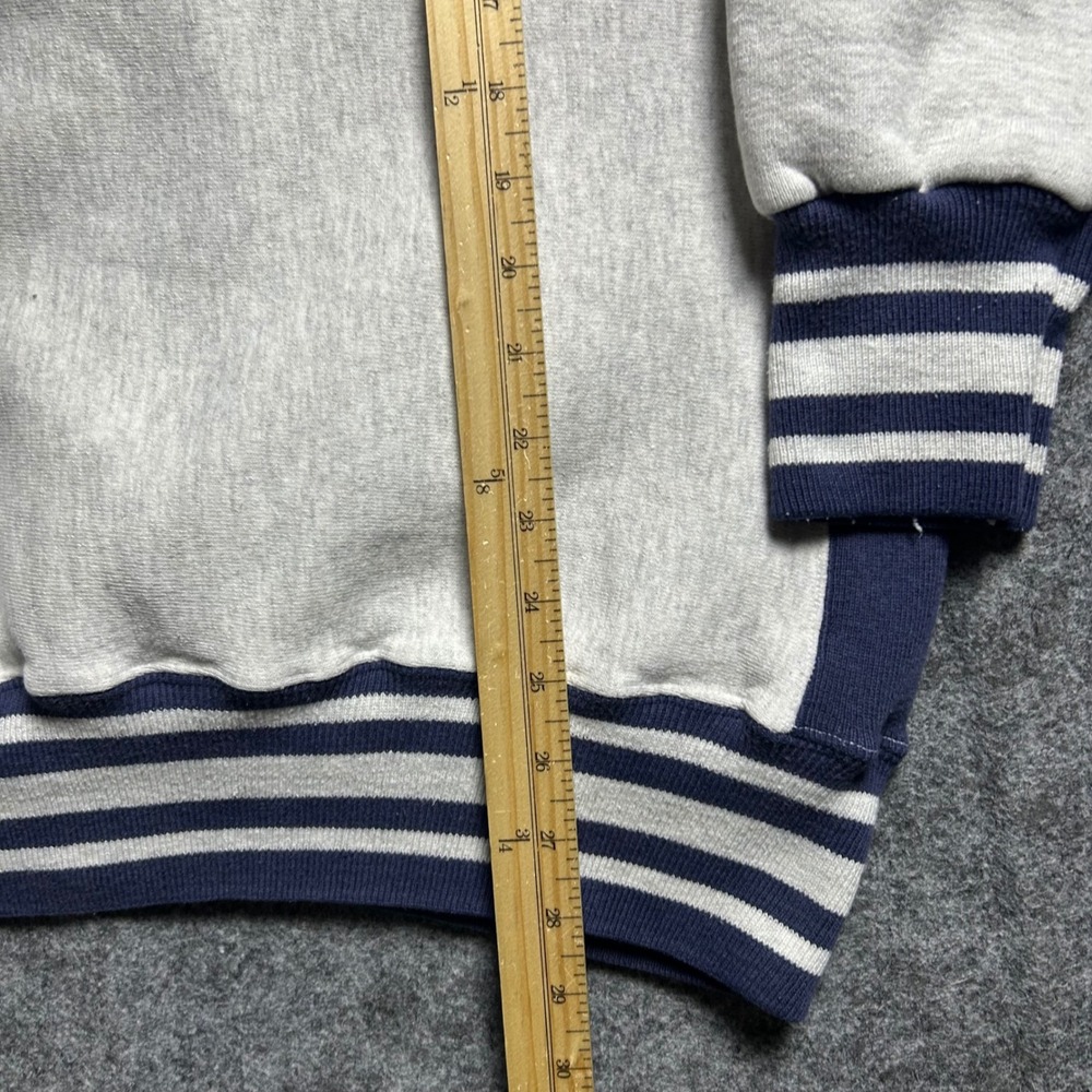 Vintage Duke University Sweatshirt Desert Sportswear Grey Navy XL Retro 90s - Picture 2 of 6